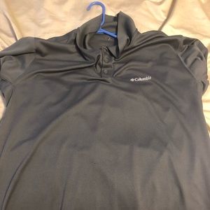 Gray Columbia polo